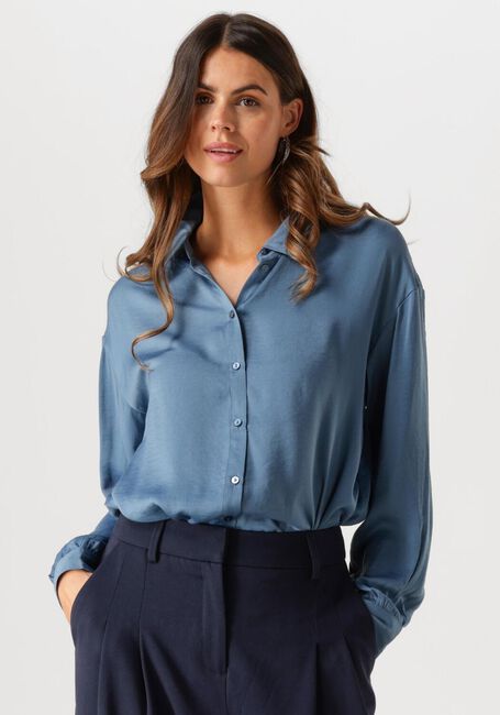 MSCH COPENHAGEN MSCHSANDELINE MALUCA SHIRT Blouses Bleu foncé - large