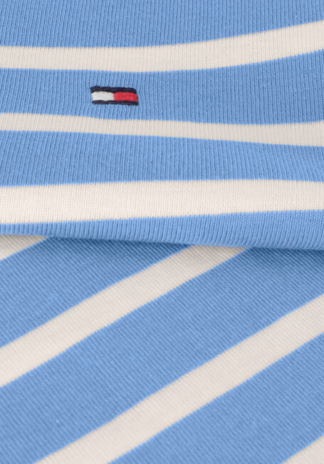 Lichtblauwe TOMMY HILFIGER Tops & T-shirts NEW CODY SLIM BOAT-NK SS 3/4SLV Lichtblauwe TOMMY HILFIGER Tops & T-shirts NEW CODY SLIM BOAT-NK SS 3/4SLV - large