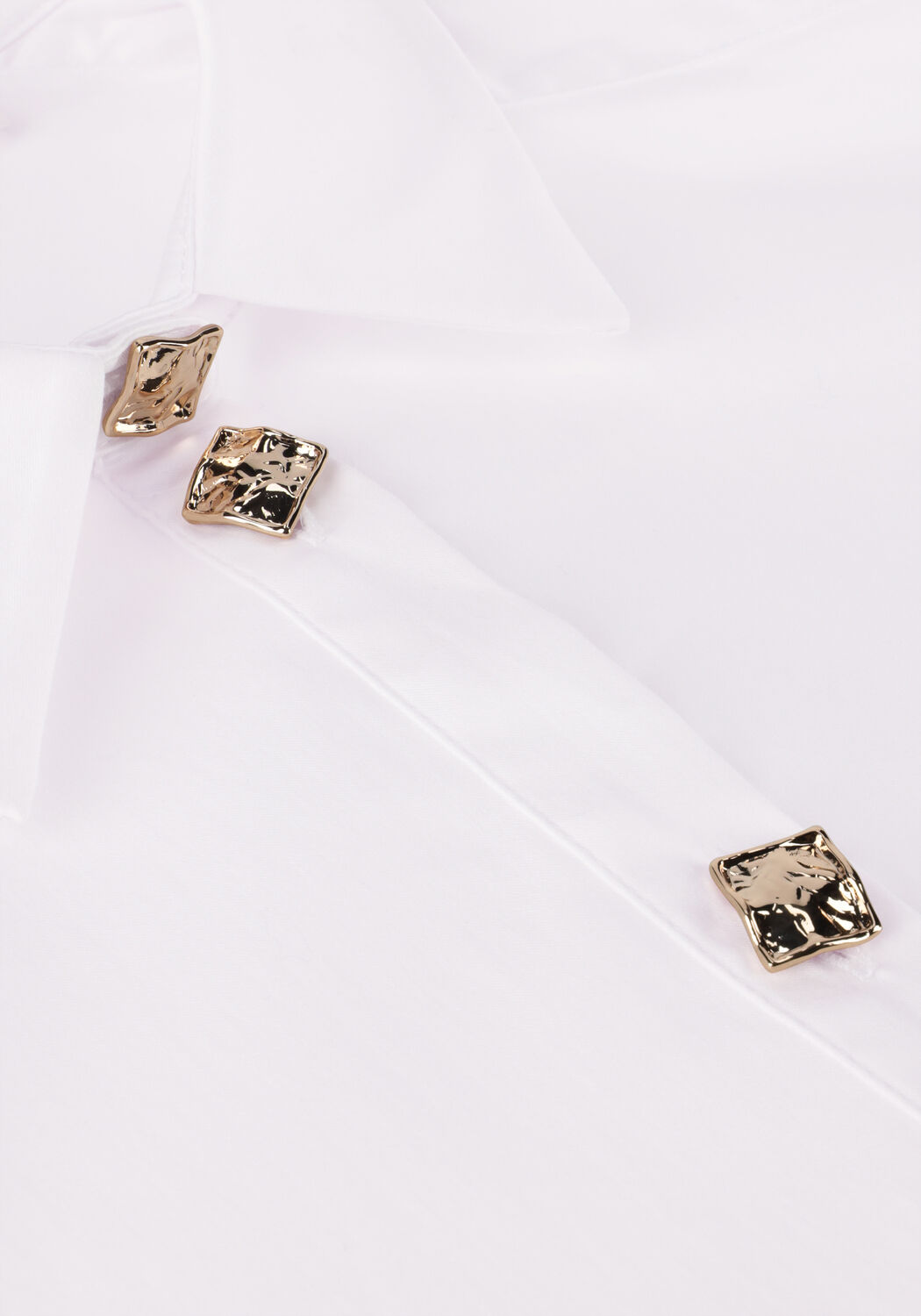 Witte NOTES DU NORD  IBI SHOULDER PAD SHIRT - large