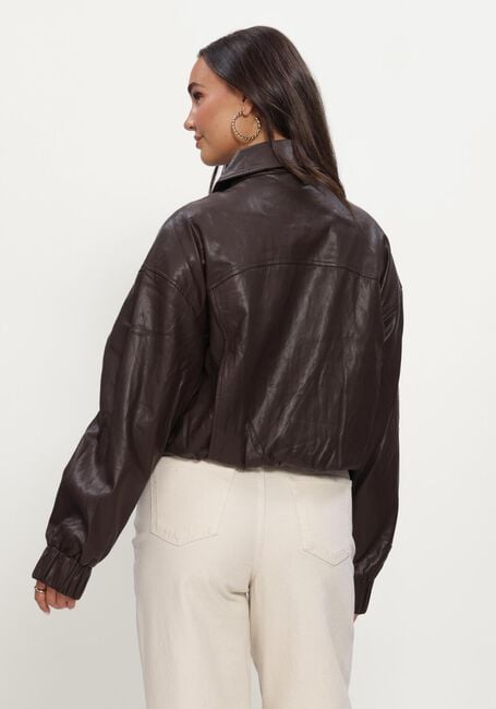 NUKUS Jack DELILA JACKET PU en marron - large