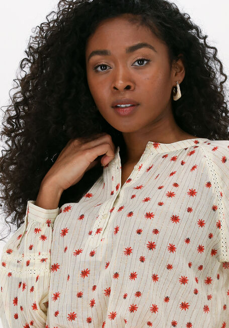 POM AMSTERDAM FLOWER POMS Blouses Crème - large