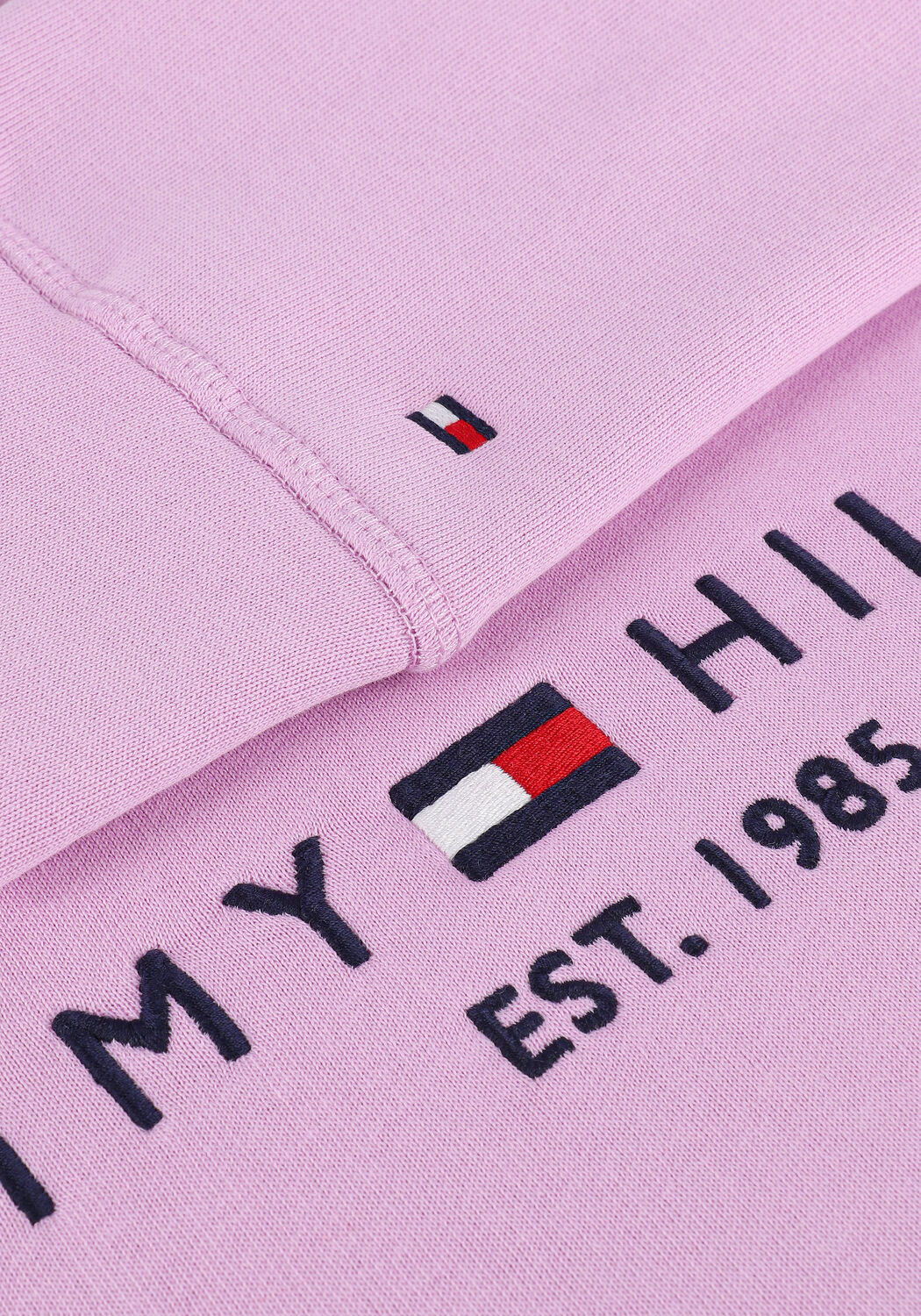 TOMMY HILFIGER Chandail REGULAR HILFIGER HOODIE Lilas - large