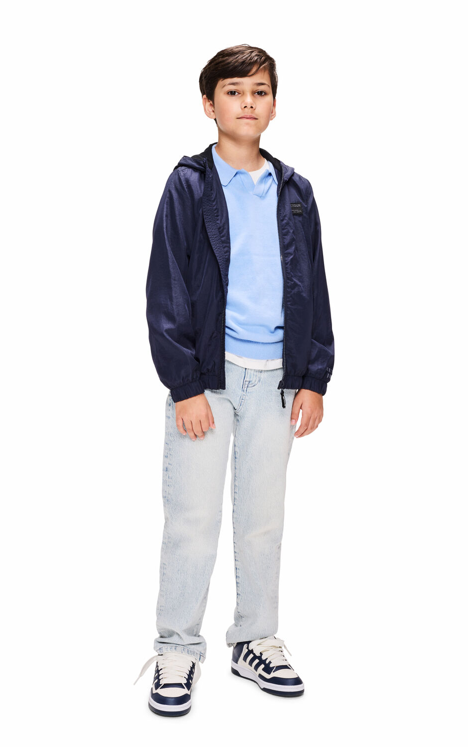 Donkerblauwe RETOUR Jack DUSTIN - large