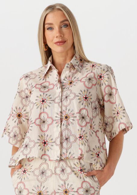 Beige EST'SEVEN  ALIJAH BLOUSE BATIK - large