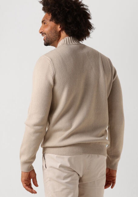 PROFUOMO Col roulé PULLOVER MOCK NECK en beige - large