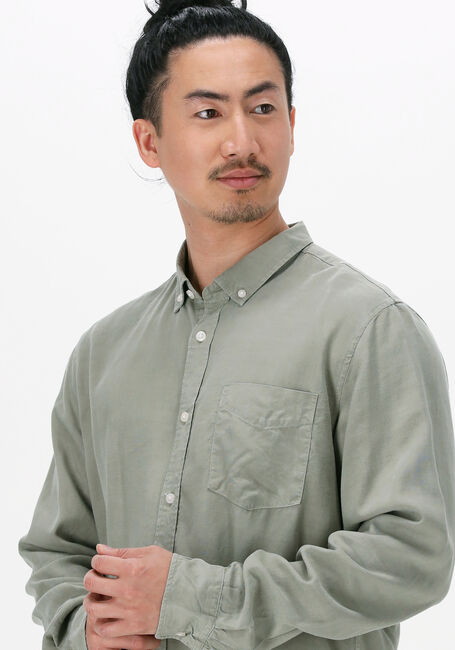 DSTREZZED Chemise décontracté SHIRT BUTTON DOWN TENCEL en vert - large