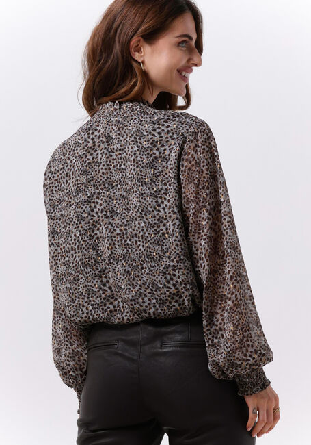 LIU JO TUNICA TS NAV CREPONNE Blouses en marron - large
