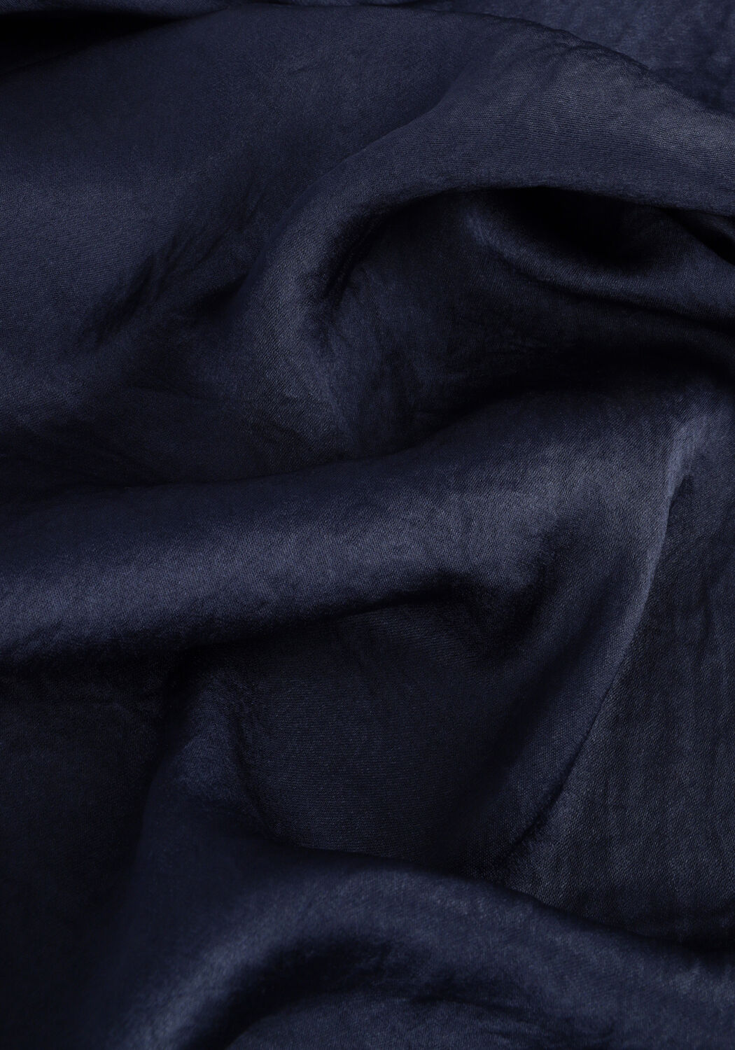 SUMMUM Robe midi DRESS SILKY TOUCH Bleu fonc&eacute; - large