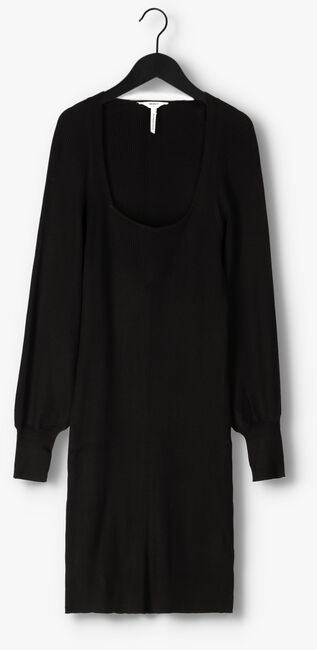 Zwarte OBJECT Mini jurk JAGNES L/S KNIT DRESS - large