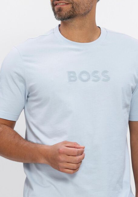 BOSS GREEN T-shirt TS_TERRACE LOGO Bleu clair - large