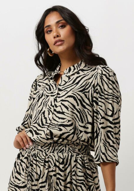 LOLLYS LAUNDRY Haut BONOLL SHIRT SS Écru - large
