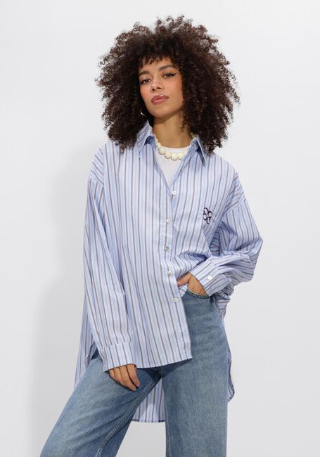 Lichtblauwe COUCOU  MOON BLOUSE - large