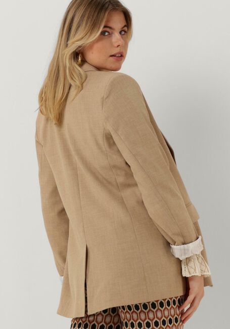 Bruine SUMMUM Blazer BLAZER MELANGE - large