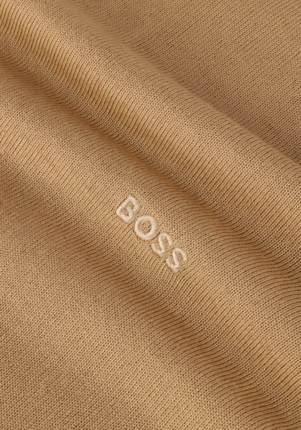 BOSS BLACK Pull BOTTO en beige - large