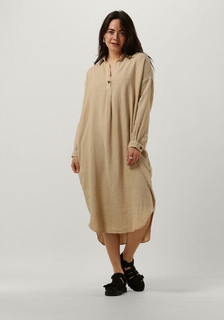 PENN & INK Robe midi S23Z556LTD Sable - large