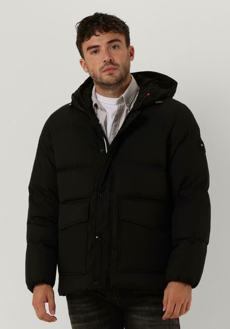TOMMY HILFIGER Veste matelassé HILFIGER DOWN HOODED JACKET Bleu foncé - large
