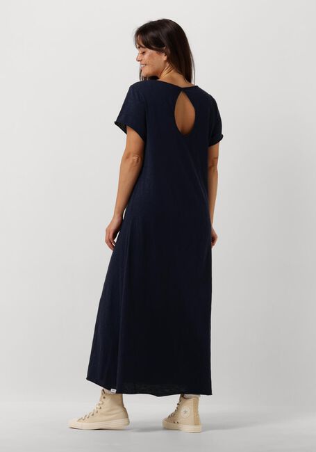 PENN & INK Robe midi DRESS PRINT Bleu foncé - large