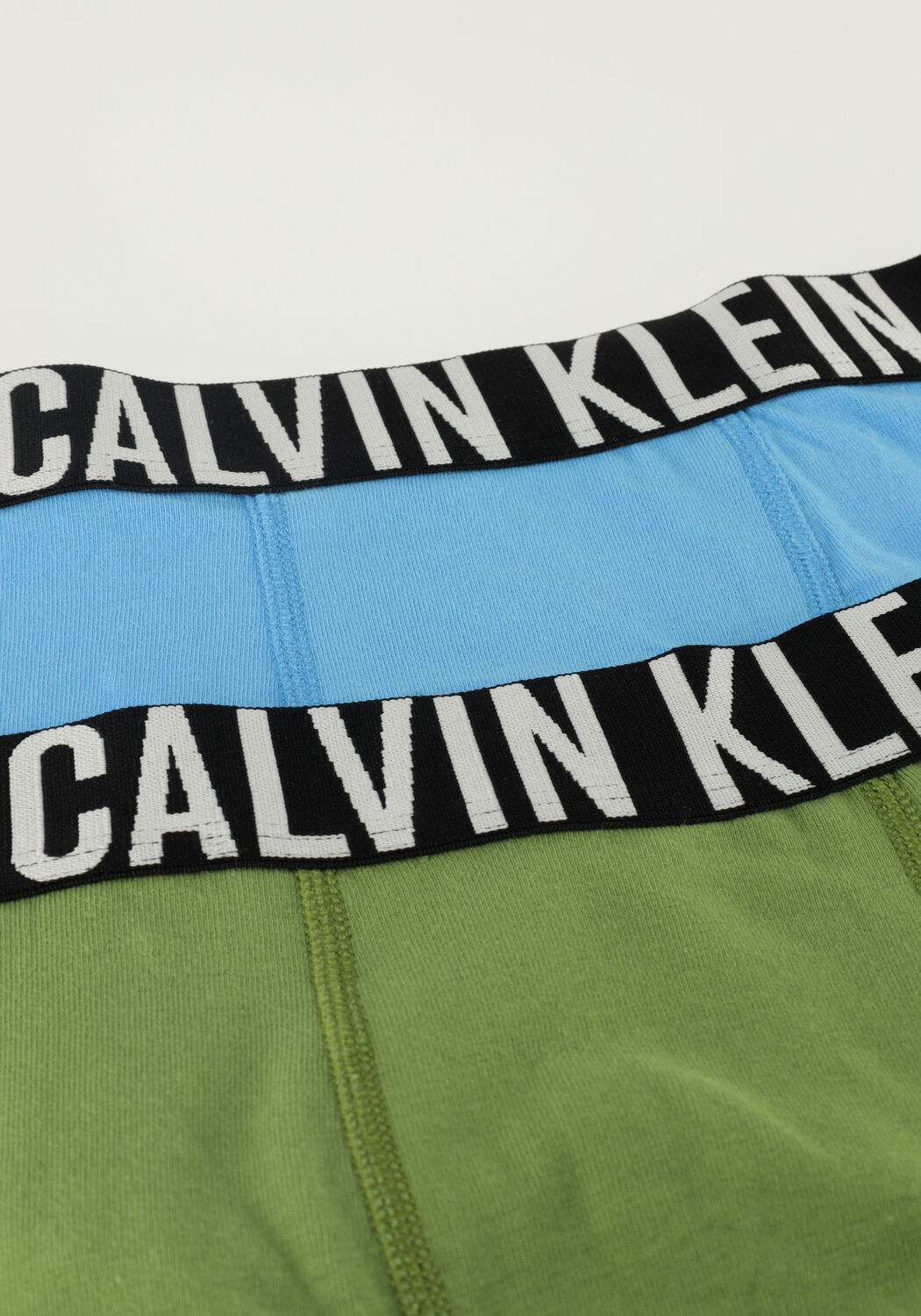 Blauwe CALVIN KLEIN Boxershort 2PK TRUNK - large
