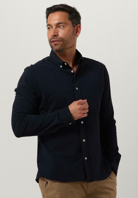 BUTCHER OF BLUE Surchemise ROBBINS CLEAN PIQUE SHIRT en bleu - large