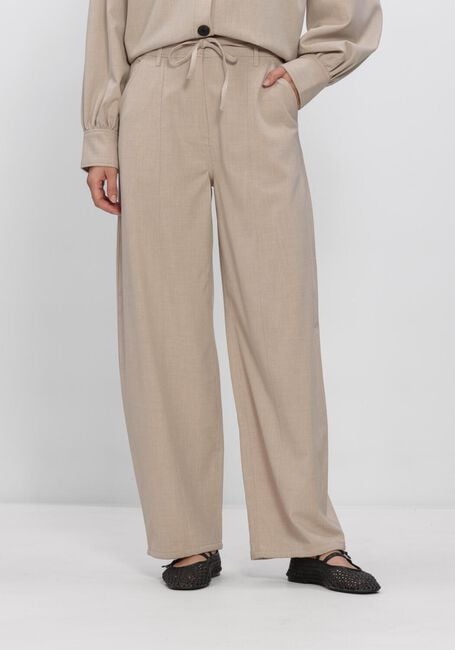 Beige SECOND FEMALE Broeken/jumpsuits ZOIE CARGO TROUSERS - large