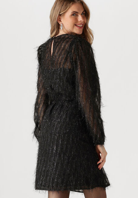 JANSEN AMSTERDAM Mini robe FF559 JURK en noir - large