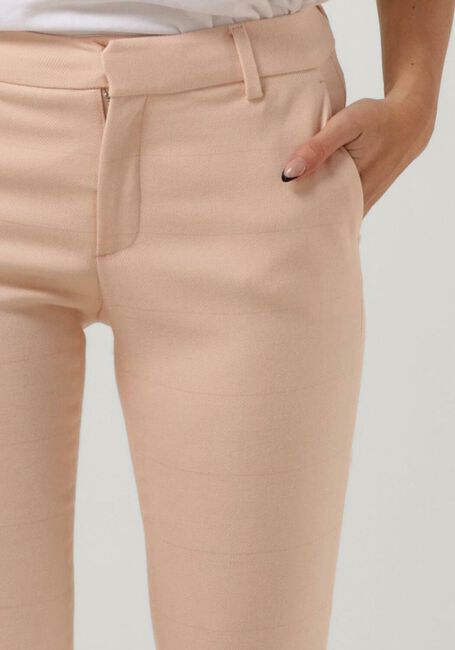 MOS MOSH Pantalon ABBEY HERRING CHECK PANT en rose - large