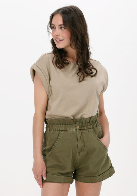 CIRCLE OF TRUST Haut BECKEY TEE en camel - large