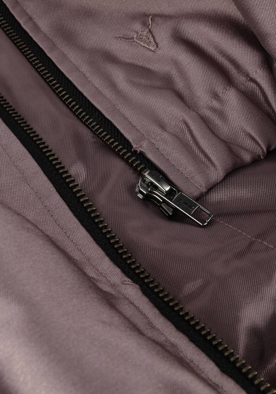 ALIX THE LABEL Jack LADIES WOVEN SHINY BULL BOMBER en bronze - large