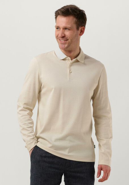 BOSS BLACK Polo PLEINS 31 Crème - large