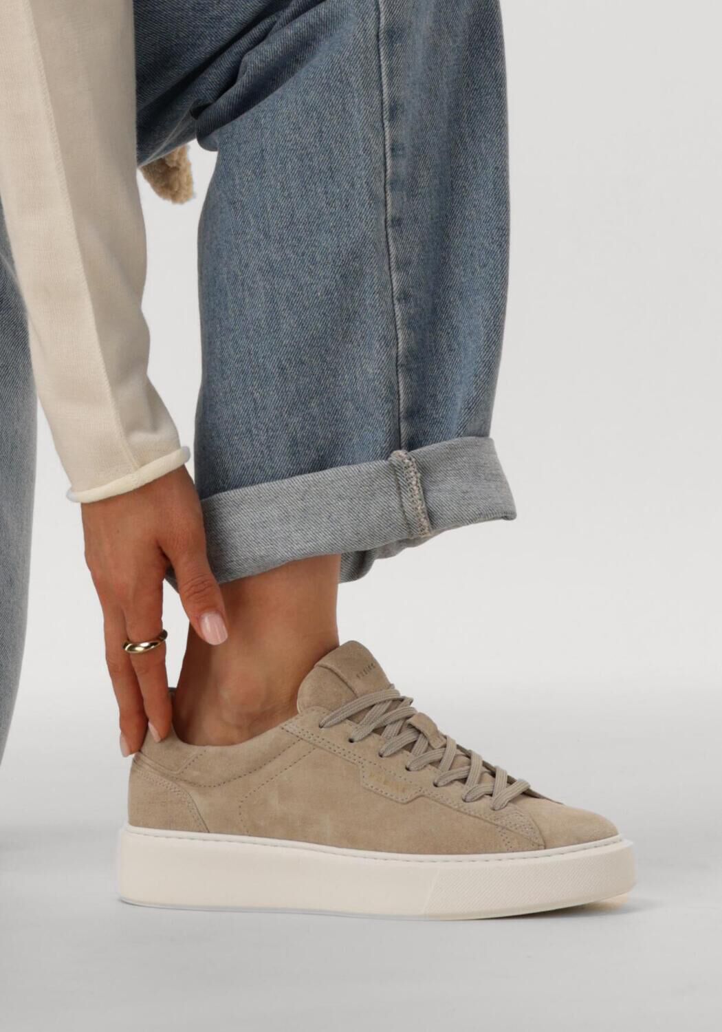 Beige NUBIKK Sneakers VINCE TORA DAMES - large