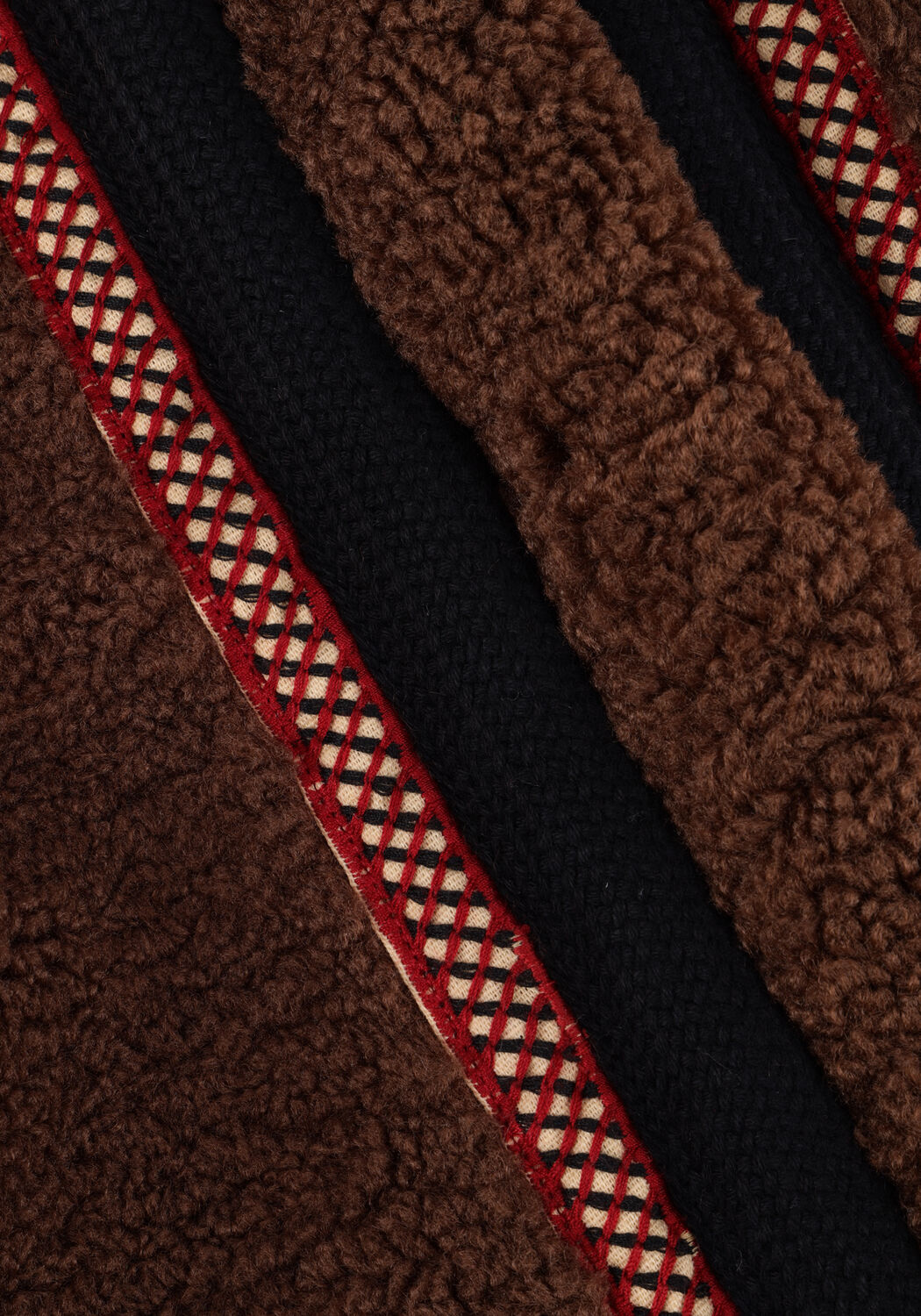 ANTIK BATIK Gilet SABLI GILET en marron - large