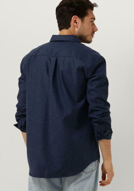 ANERKJENDT Chemise décontracté AKKONRAD MELANGE SHIRT en bleu - large