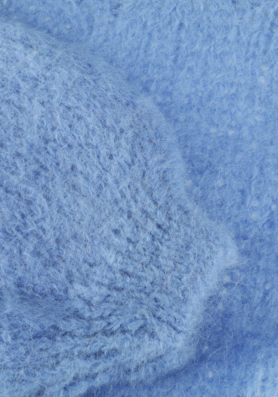 Blauwe AMERICAN DREAMS Coltrui PEPPER ROLL NECK CROPPED - large