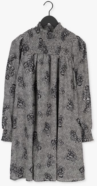 Zwarte OBJECT Mini jurk EVELYN L/S SHORT DRESS - large