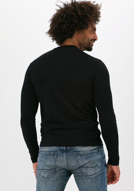 PUREWHITE T-shirt ESSENTIAL TEE U NECK LS en noir - large