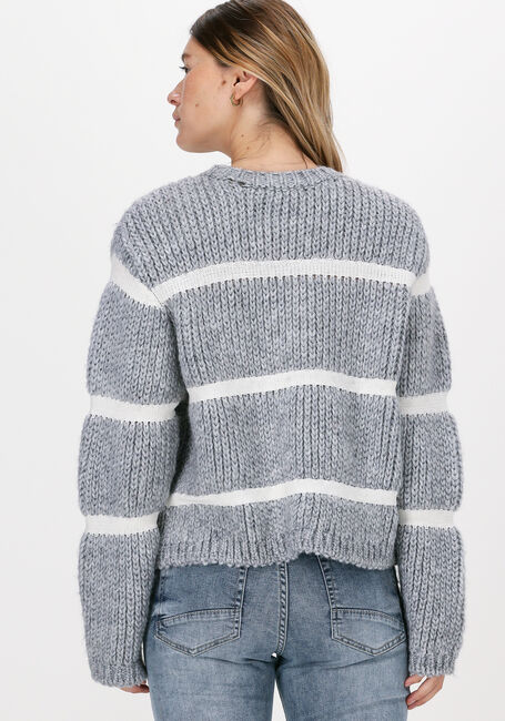 Grijze JUST FEMALE Trui ROMA KNIT - large