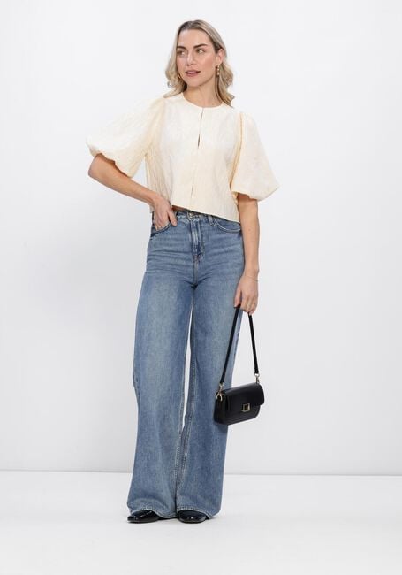 Y.A.S. YASMINU 2/4 SHORT TOP S. NOOS Blouses en beige - large