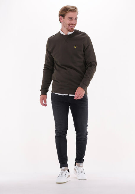 LYLE & SCOTT Pull CREW NECK SWEATSHIRT Olive - large