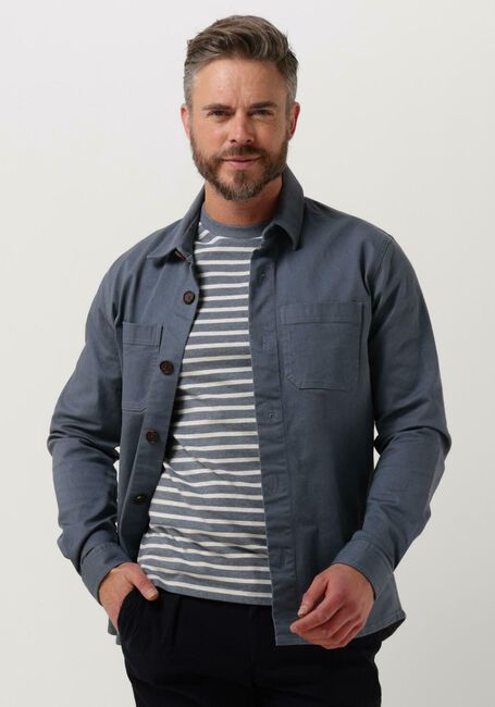 Blauwe PROFUOMO Overshirt PPUF10012 - large