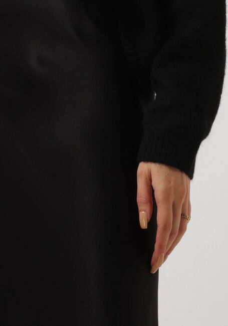 SECOND FEMALE Jupe midi EDDY MW MIDI SKIRT en noir - large