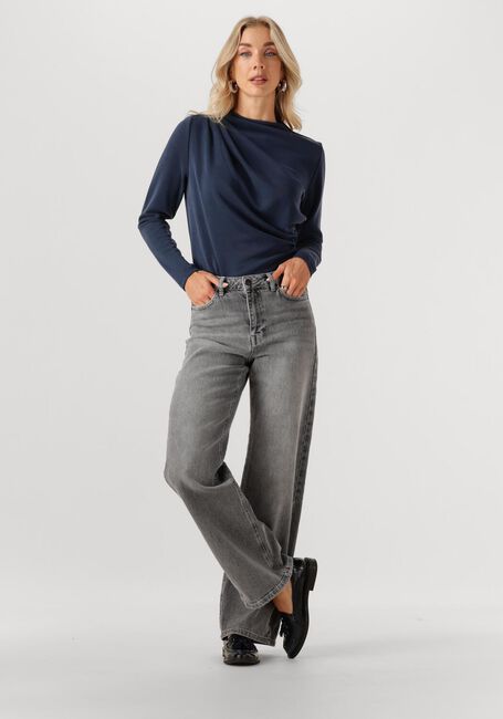 Blauwe MY ESSENTIAL WARDROBE Top HELLEMW BLOUSE - large