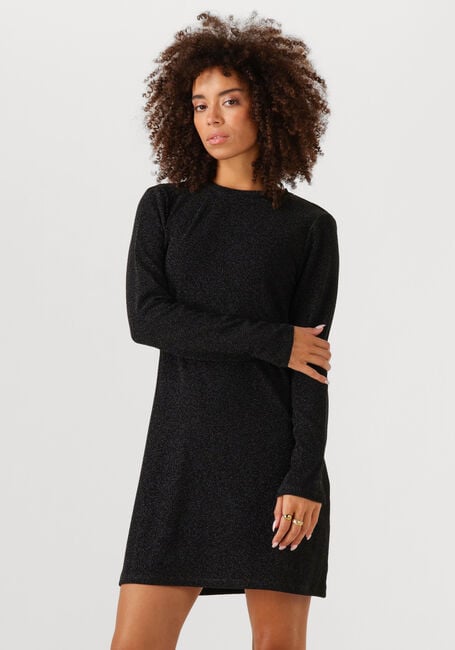 OBJECT Mini robe OBJFILIPA L/S RE SHORT DRESS en noir - large