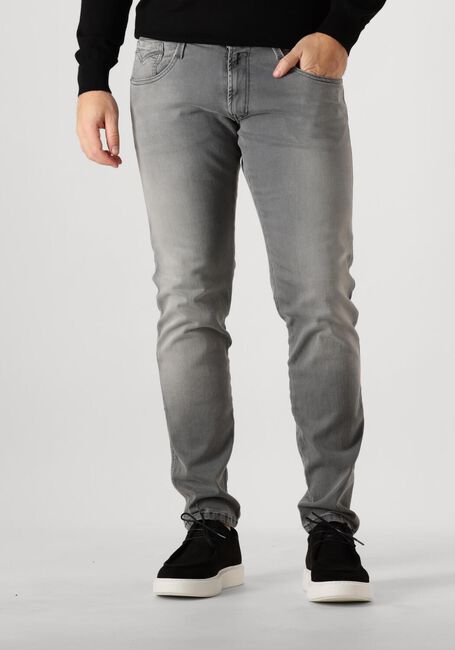 REPLAY Slim fit jeans ANBASS PANTS en gris - large