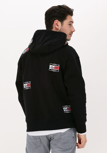 TOMMY JEANS Chandail TJM TIMELESS DISTORTION HOODIE en noir - large