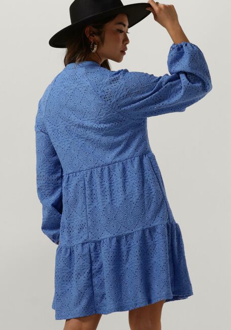 OBJECT Mini robe OBJFEODORA GIA L/S DRESS Bleu clair - large