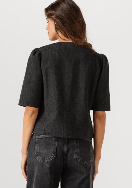 Donkergrijze NEO NOIR Blazer XANTHE HERRINGBONE BLAZER - large