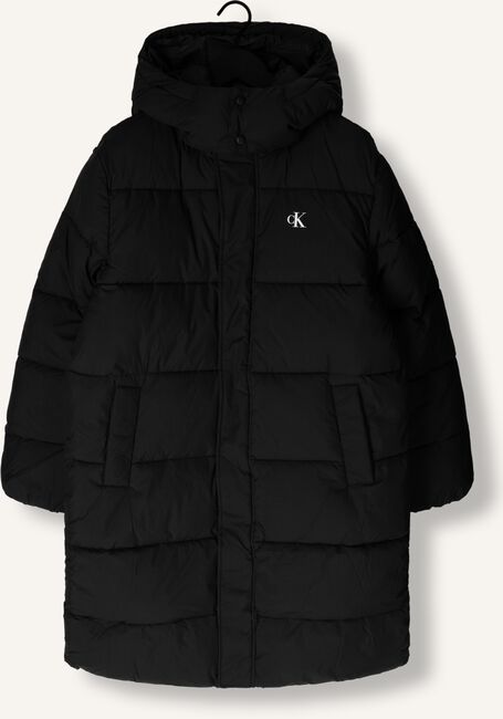 Zwarte CALVIN KLEIN Gewatteerde jas ESSENTIALS NON DOWN LONG PARKA Zwarte CALVIN KLEIN Gewatteerde jas ESSENTIALS NON DOWN LONG PARKA - large