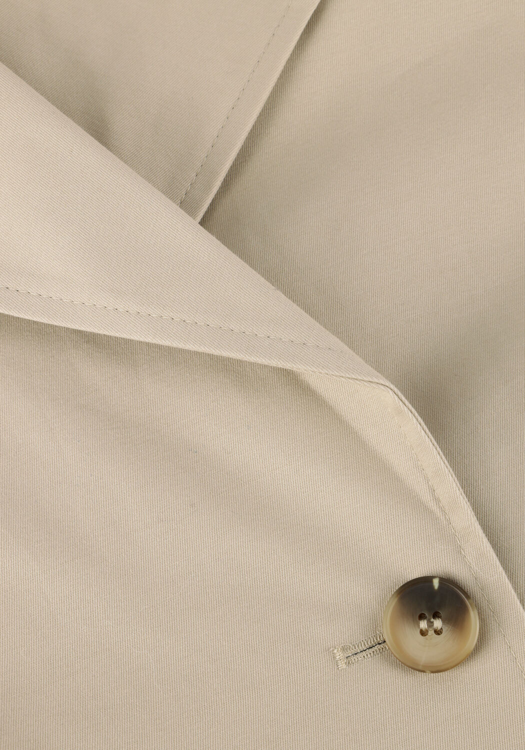 Beige SELECTED WOMEN Jassen SLFCILO SHORT TRENCHCOAT - large