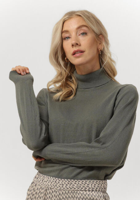LEVETE ROOM Col roulé LR-VILKE 2 PULLOVER Olive - large