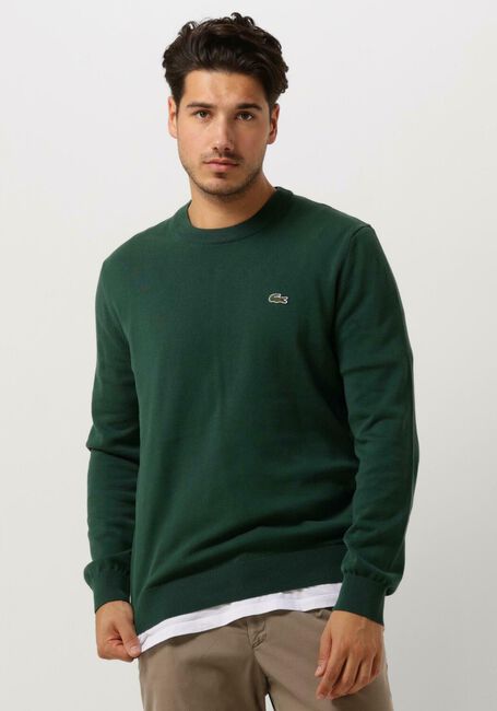 LACOSTE Chandail 1HA1 MEN SWEATER Vert foncé - large